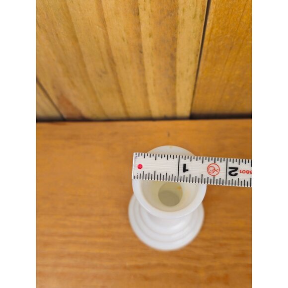 Vintage 6" Randall Milk Glass Beehive Bud Vase - Picture 5 of 8